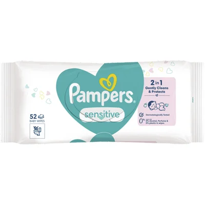 Pampers Sensitive baby wipes