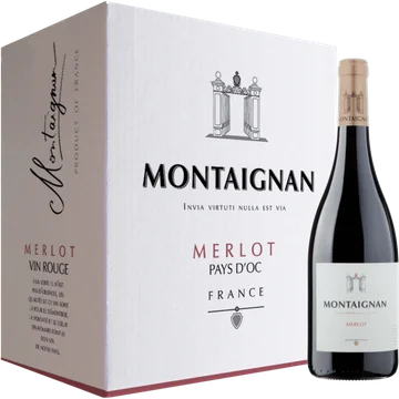 Montaignan - Merlot - 6 x 750ML