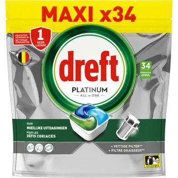 Dreft All-in-One vaatwastabletten original