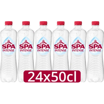 Spa Intense Bruisend Natuurlijk Mineraalwater 24x500ML
