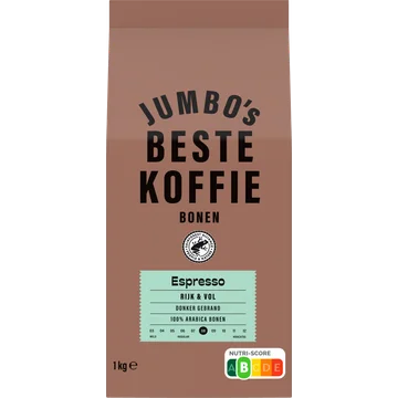 Jumbo's Beste Koffiebonen Espresso 1 kg