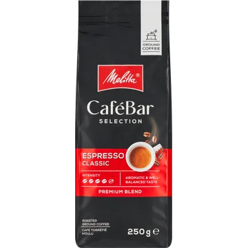 Melitta CaféBar Selection Espresso Classic Filterkoffie 250g