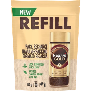 Nescafé Gold Navulverpakking 150 g