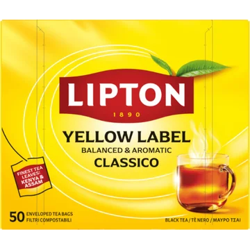 Lipton Yellow Label Classico 50 Stuks