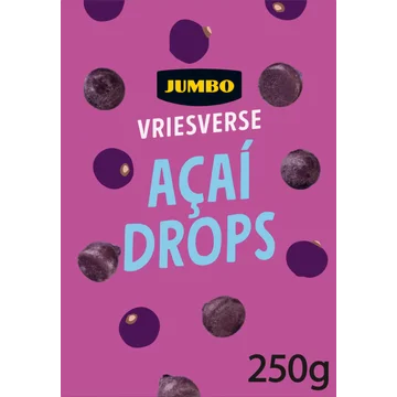 Jumbo Vriesverse Açaí Drops 250 g