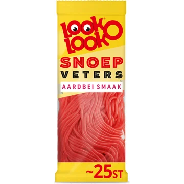 Look-O-Look Snoepveters Aardbei Vegan 25 stuks