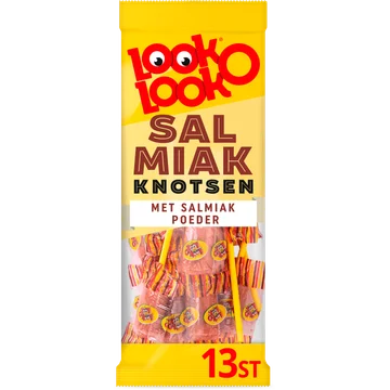 Look-O-Look Salmiakknotsen 13 stuks
