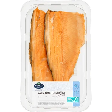 Bond Seafood Gerookte Forelzijde met Huid ca. 150 g