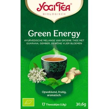Yogi Tea Biologisch Green Energy Thee 17 Stuks 30,6 g
