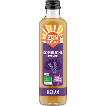 Zonnatura Biologische Kombucha Lavendel 250 ml