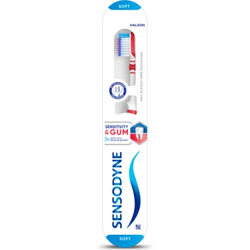 Sensodyne gevoeligheid & tandvlees tandenborstel voor gevoelige tanden 1 stuk