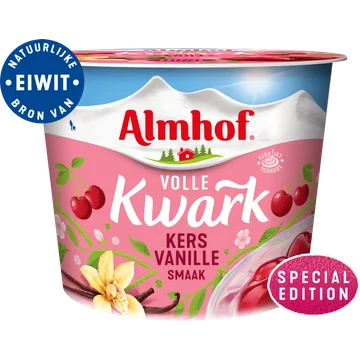 Almhof Volle Kwark Special Edition Kers Vanille 500 g