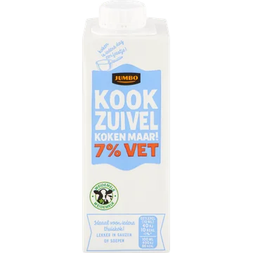 Jumbo Kookzuivel 7% Vet 250 ml