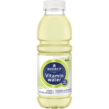 Sourcy Vitaminwater Peer-Vlierbloesem Kamille 500ML