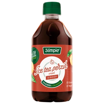 Slimpie Ice Tea Perzik Smaak Siroop 300 ml