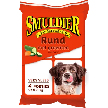 Smuldier Rund met Groenten Compleet 240 g
