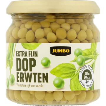 Jumbo Extra Fijn Doperwten 180 g