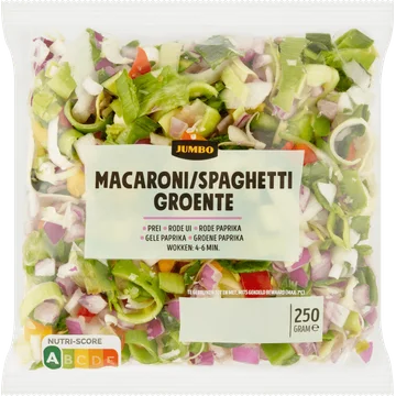 Jumbo Macaroni/Spaghetti Groente 250 g