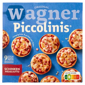 Original Wagner Piccolinis Schinken Prosciutto 3 x 3 Stuks 270 g