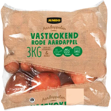Jumbo Vastkokende Rode Aardappel 3kg