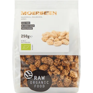Raw Organic Food Moerbeien 250 g