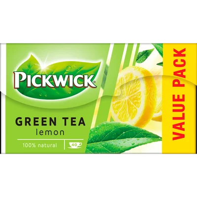 Pickwick Lemon groene thee voordeelpak