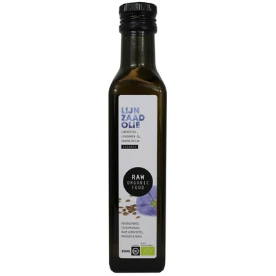 Raw Organic Food Lijnzaadolie