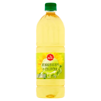 1 de Beste Zonnebloem-en olijfolie