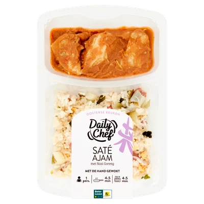 Daily Chef Nasi + sate ajam