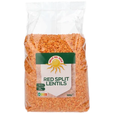 Valle Del Sole Split linzen rood