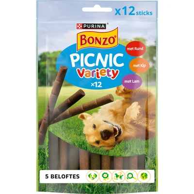 Bonzo Hondensnacks picnic variety