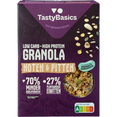TastyBasics Granola noten en pitten