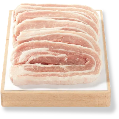 Speklap naturel 6 st.