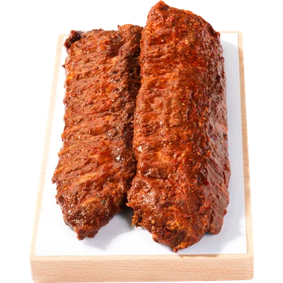 Vleeschmeesters Spareribs bbq gegaard