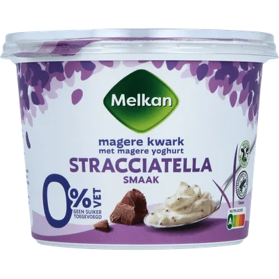 Melkan Magere kwark stracciatella