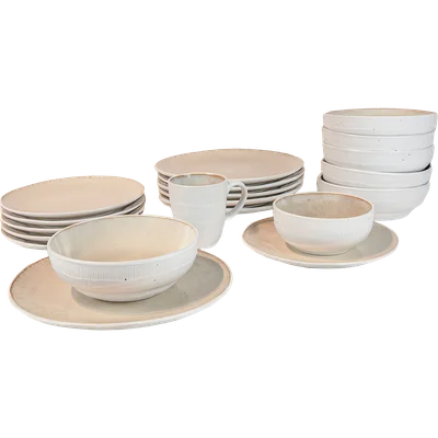 Non food Dinerbord beige white tzia 27cm