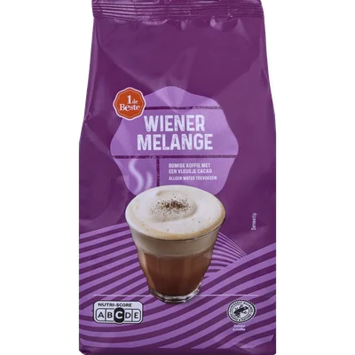 1 de Beste Oploskoffie wiener melange
