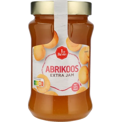 1 de Beste Jam extra abrikoos