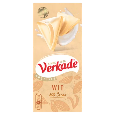 Verkade Chocoladereep wit