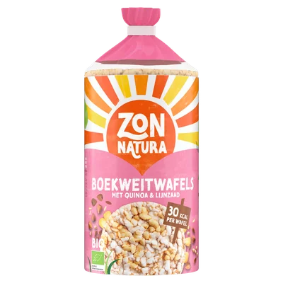 Zonnatura Bio boekweit wafel met quinoa