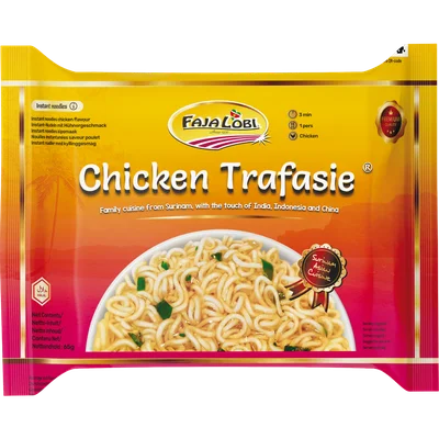Faja Lobi Chicken trafasie instant noodles