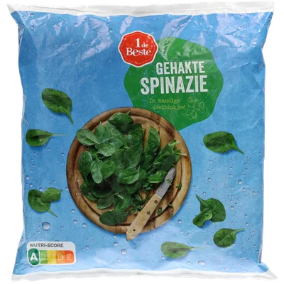 1 de Beste Spinazie gehakt deelblokjes