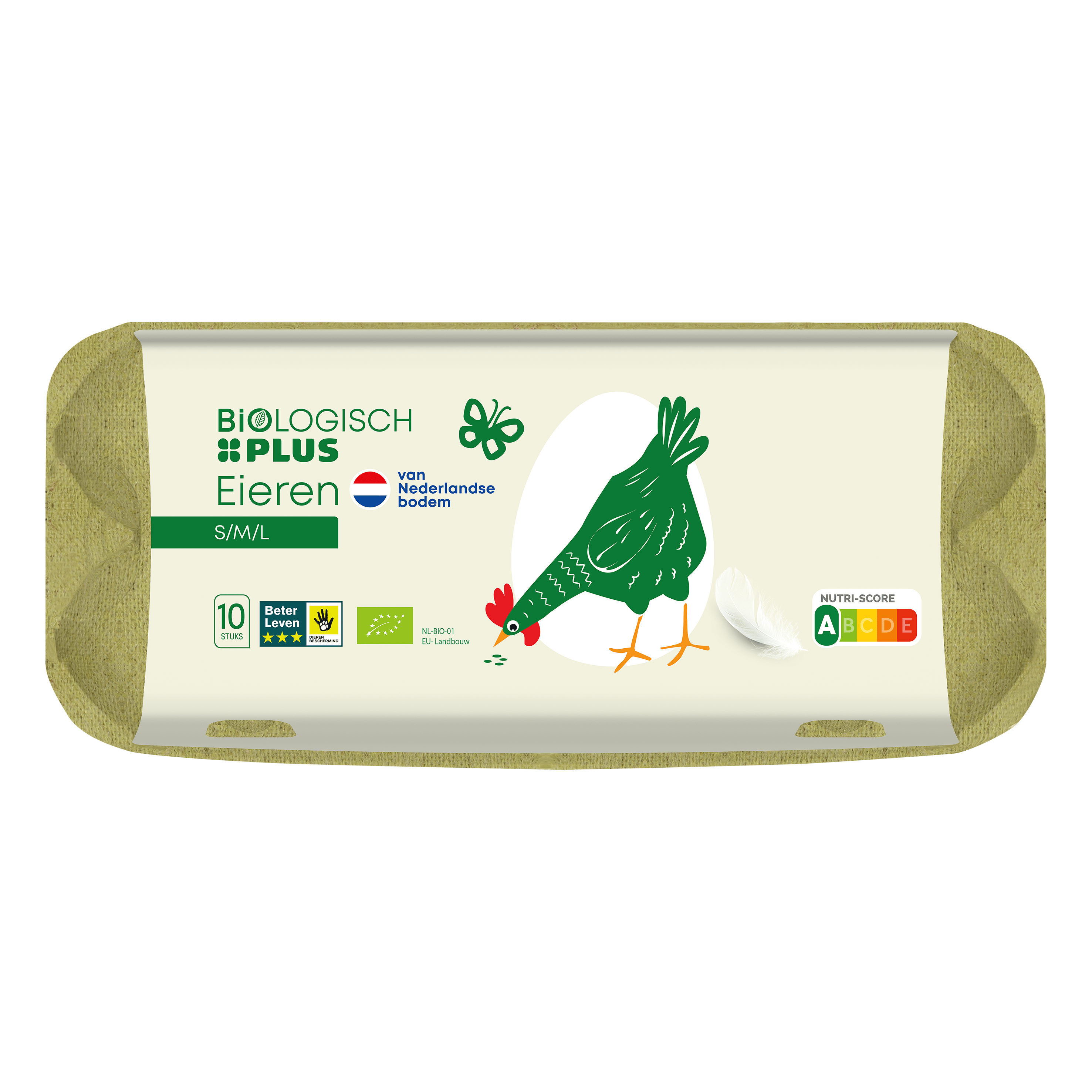 Biologisch PLUS Eieren BX 10ST