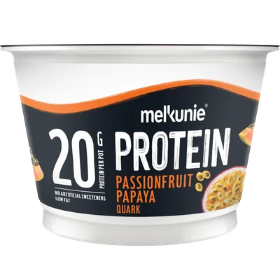 Melkunie Protein Kwark Passievrucht Papaya