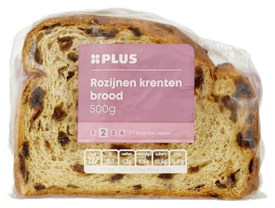 PLUS Krenten-rozijnenbrood