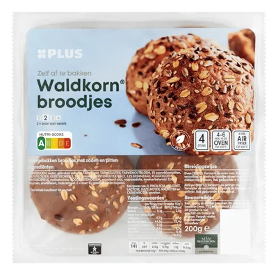 PLUS Waldkornbroodjes