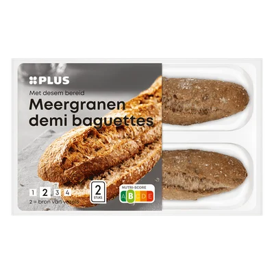 PLUS Korenlanders Desem demi baguettes meergranen