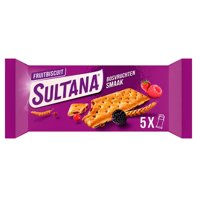 Sultana FruitBiscuits Bosvruchten