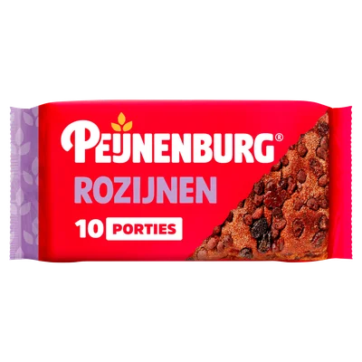 Peijnenburg Ontbijtkoek rozijnen onges