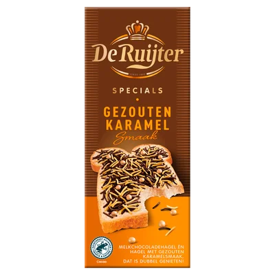 De Ruijter Hagelslag gezouten karamel